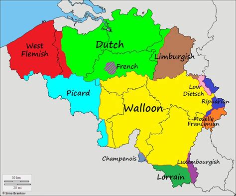 official language of belgium and france
